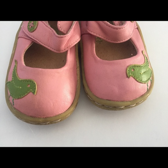 Size 4 Livie & Luca Pio Pio Pink and Green EUC - Picture 3 of 7